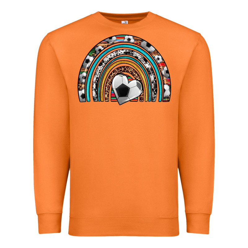Soccer Rainbow Premium Sweatshirt by Artiststas | Teevron