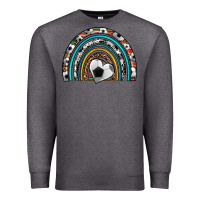 Charcoal Heather soccer rainbow Premium Sweatshirt - Artiststas