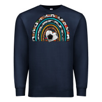 Navy soccer rainbow Premium Sweatshirt - Artiststas