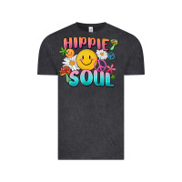 Vintage Black hippie soul Vintage Tee - MaliasSmallBusiness