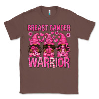 Chestnut Breast Cancer Warrior Afro Gnomes Classic Tee - texasbilliewilder