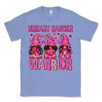 Colony Blue Breast Cancer Warrior Afro Gnomes Classic Tee - texasbilliewilder
