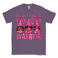 Lavender Breast Cancer Warrior Afro Gnomes Classic Tee - texasbilliewilder