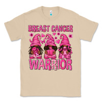 Mushroom Breast Cancer Warrior Afro Gnomes Classic Tee - texasbilliewilder