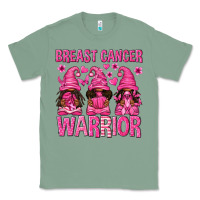 Sage Breast Cancer Warrior Afro Gnomes Classic Tee - texasbilliewilder