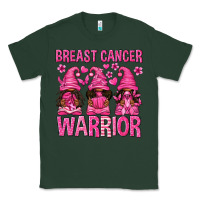 Sports Green Breast Cancer Warrior Afro Gnomes Classic Tee - texasbilliewilder