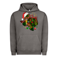 Pigment Tornado Christmas Texas map Urban Hoodie - NancyCooperArtShop