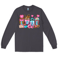 Smoke valentine's day coffee cups Long Sleeve Tee - Zillion Design Studio