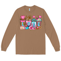 Toasted Coconut valentine's day coffee cups Long Sleeve Tee - Zillion Design Studio