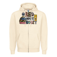 Sandshell Tequila Zipper Hoodie - CowhideDigitalArt