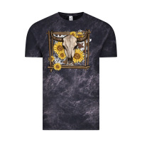 Western Bull Skull Vintage Tee | Teevron