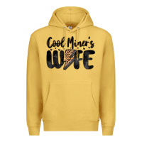Antique Gold cool miner s wife Premium Hoodie - MaliasSmallBusiness