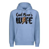 Colony Blue cool miner s wife Premium Hoodie - MaliasSmallBusiness