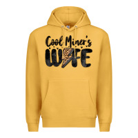 Mustard cool miner s wife Premium Hoodie - MaliasSmallBusiness