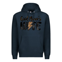 Navy cool miner s wife Premium Hoodie - MaliasSmallBusiness
