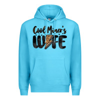 Ocean Blue cool miner s wife Premium Hoodie - MaliasSmallBusiness