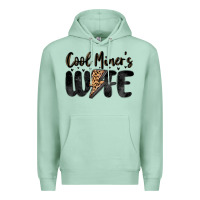 Seafoam cool miner s wife Premium Hoodie - MaliasSmallBusiness