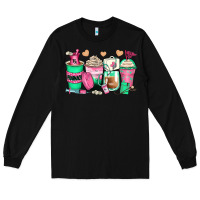 Black pharmacy coffee cups Long Sleeve Tee - Zillion Design Studio