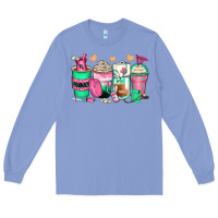 Colony Blue pharmacy coffee cups Long Sleeve Tee - Zillion Design Studio