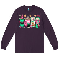 Plum pharmacy coffee cups Long Sleeve Tee - Zillion Design Studio
