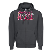 Smoke one loves nurse Zipper Hoodie - RacoonDesign