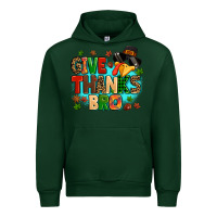Forest Green give thanks bro Urban Hoodie - MaliasSmallBusiness