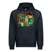 Navy give thanks bro Urban Hoodie - MaliasSmallBusiness