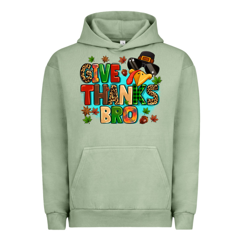 Give Thanks Bro Urban Hoodie by MaliasSmallBusiness | Teevron