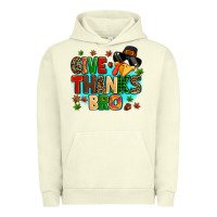 Pigment Pistachio give thanks bro Urban Hoodie - MaliasSmallBusiness