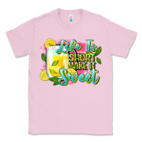 Bubblegum Pink life is Classic Tee - Zillion Design Studio