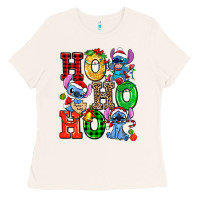 Bone ho ho ho stitch Ladies Tee - AdoDesignShop