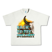 Pistachio back on my bullshit Urban Heavy Tee - texasbilliewilder