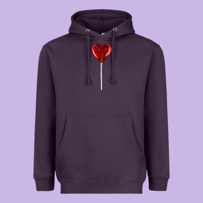 Heart Candy Heavyweight Hoodie Designed By Adodesignshop
