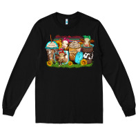 Black heifers coffee cups Long Sleeve Tee - Zillion Design Studio