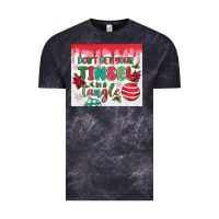 Cloud Black don't get your tinsel in a tangle Vintage Tee - MaliasSmallBusiness