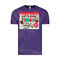 Cloud Purple don't get your tinsel in a tangle Vintage Tee - MaliasSmallBusiness
