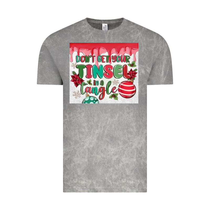 Don't Get Your Tinsel In A Tangle Vintage Tee by MaliasSmallBusiness | Teevron