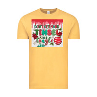 Vintage Mustard don't get your tinsel in a tangle Vintage Tee - MaliasSmallBusiness
