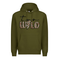 Army Green two wild Premium Hoodie - MaliasSmallBusiness