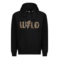 Black two wild Premium Hoodie - MaliasSmallBusiness