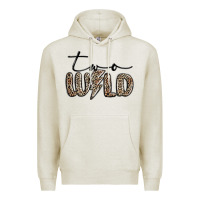 Oatmeal Heather two wild Premium Hoodie - MaliasSmallBusiness