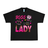 Black boss lady Urban Heavy Tee - texasbilliewilder