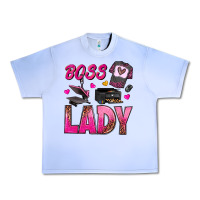 Grape Ice boss lady Urban Heavy Tee - texasbilliewilder