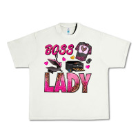 Pistachio boss lady Urban Heavy Tee - texasbilliewilder