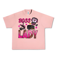 Salmon boss lady Urban Heavy Tee - texasbilliewilder