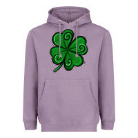 Lavender St. Patrick's Day Shamrock Heavyweight Hoodie - Jasminsmagicworld