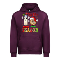 Mauve Wine tis the season Urban Hoodie - MaliasSmallBusiness