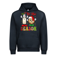 Navy tis the season Urban Hoodie - MaliasSmallBusiness