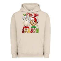 Pigment French Oak tis the season Urban Hoodie - MaliasSmallBusiness