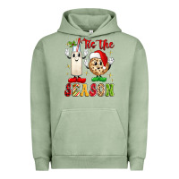 Pigment Oil Green tis the season Urban Hoodie - MaliasSmallBusiness